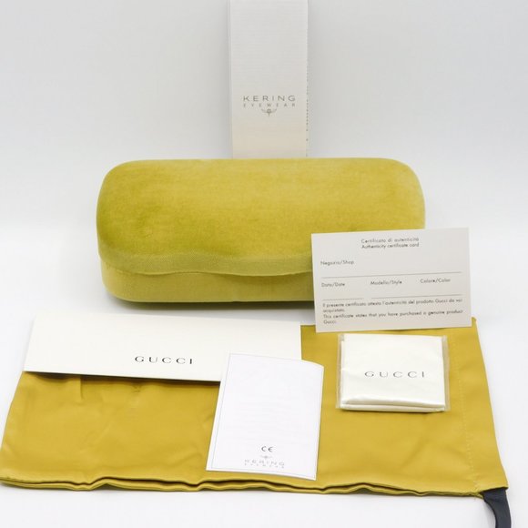 NEW GUCCI GG0809S 001 BLACK GREY CAT EYE WOMEN'S AUTHENTIC SUNGLASSES 52… - Picture 11 of 12